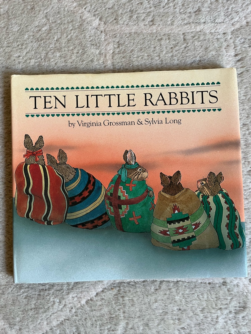 Ten Little Rabbits Book